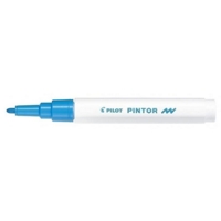 Pintor Paint Marker, Fine 1.0mm Light Blue Single Pen Pintor Paint Marker, Fine 1.0mm Light Blue Single Pen