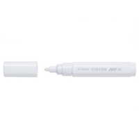 Pintor Paint Marker, Medium 1.4mm White Single Pen Pintor Paint Marker, Medium 1.4mm White Single Pen