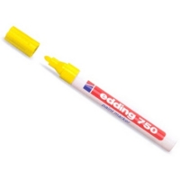 Edding 750 Paintmarker 2-4mm Bullet, Yellow Box 10 Edding 750 Paintmarker 2-4mm Bullet, Yellow Box 10