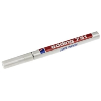 Edding 751 Paintmarker 1-2mm Bullet, White  Box 10