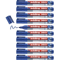 Edding 360 Drywipe Marker Blue