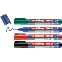 Edding 360 Drywipe Marker Assorted Wallet 4    4-360-4