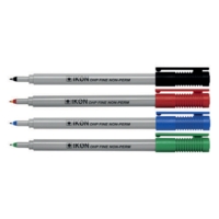 NON-Permanent Markers, Fine Assorted Pack 4