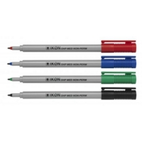 NON-Permanent Markers, Medium Assorted Pack 4 NON-Permanent Markers, Medium Assorted Pack 4