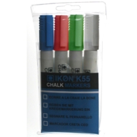 Kingswood Chalk Markers Assorted Pack 4
