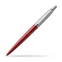 Parker Jotter Ballpoint Pen Red/Stainless Steel Barrel
