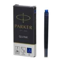Quink Ink Cartridge Blue Pack 5