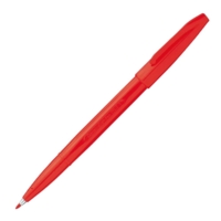Pentel Sign Pen Fibre Tip Red  S520-B,  Box 12