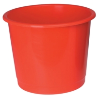 Waste Bin 15 Litre, Red