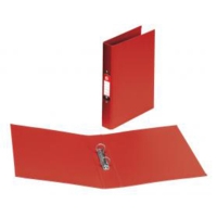 A4 Polypropylene 2-Ring Binder Red  Box 10