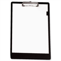 A4 Standard Clipboard, PVC, Black