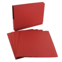 Guildhall Square Cut Folder 315g Heavy weight, Red
