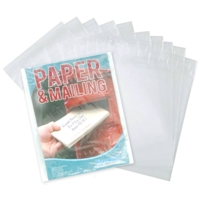 Clear Poly Mailer A4 Pack 100