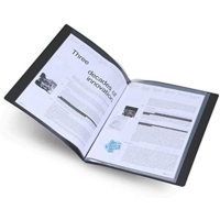 A4 Display Book, Soft Cover, 60 Pocket, Black A4 Display Book, Soft Cover, 60 Pocket, Black
