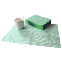 All Purpose Cleaning Cloths 30 x 38cm   Green  Pack 50