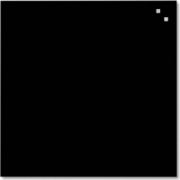 Magnetic Glassboard 450 x 450mm  Black
