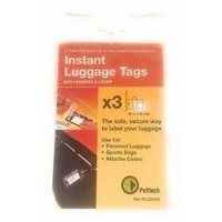 Pelltech Instant Luggage Tag 61x115mm pK 3