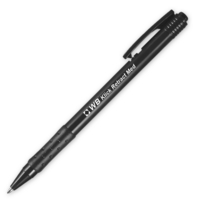 Kingswood Click Retractable Black, Box 20 Kingswood Click Retractable Black, Box 20