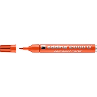 Edding 2000C Permanent Marker Bullet, Orange,  Box 10