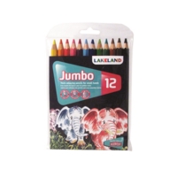 Lakeland Jumbo Pencils 12 Colour