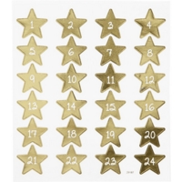Advent Number Stickers Advent Number Stickers