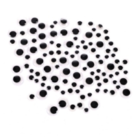 Peel And Stick Wiggle Eyes Pk100 Peel And Stick Wiggle Eyes Pk100