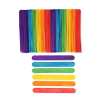 100 Coloured Jumbo Craft Sticks 100 Coloured Jumbo Craft Sticks