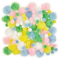 Pastel Pom Poms