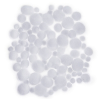 Mini Pompoms White Mini Pompoms White