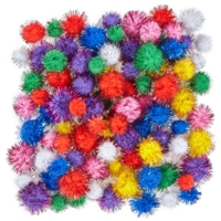 Glitter Pompoms