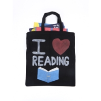 Black Canvas Tote Bag 380x420mm Black Canvas Tote Bag 380x420mm