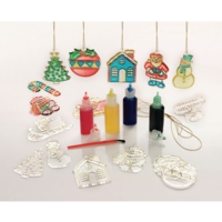 Glass Painting Christmas Set Glass Painting Christmas Set