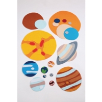 Solar System Self Adhesive Display Solar System Self Adhesive Display