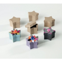 Papier Mache Boxes Star P10 Papier Mache Boxes Star P10
