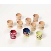 Wooden Egg Cups Set Of 20 Wooden Egg Cups Set Of 20