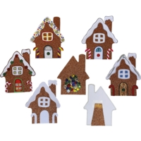 Gingerbread House Cards Pk30 Gingerbread House Cards Pk30