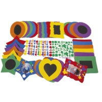 No-glue Fun Foam Frames Set 36 No-glue Fun Foam Frames Set 36