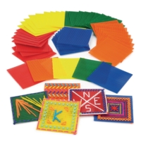 Coloured Plastic Mesh Pack Of 50 Coloured Plastic Mesh Pack Of 50