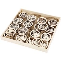 Wooden Christmas Decorations PK144 Wooden Christmas Decorations PK144