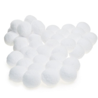 Cm Large White Snow Pom Poms Pk400 Cm Large White Snow Pom Poms Pk400