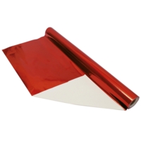 Paper Backed Foil Roll Red Paper Backed Foil Roll Red