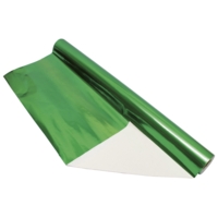 Paper Backed Foil Roll Green