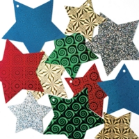 Stars Holographic Large X40 Stars Holographic Large X40