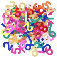 Glitter Numbers Pack Of 250 Glitter Numbers Pack Of 250