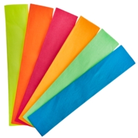Fluorescent Crepe Assortment Fluorescent Crepe Assortment