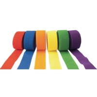 Brights Crepe Paper Streamers Set Of 6 Brights Crepe Paper Streamers Set Of 6