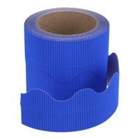 CM Corrugated Border Roll - Dark Blue