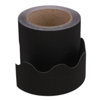 CM Corrugated Border Roll - Black CM Corrugated Border Roll - Black
