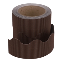 CM Corrugated Border Roll - Brown