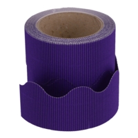 CM Corrugated Border Roll - Purple CM Corrugated Border Roll - Purple
